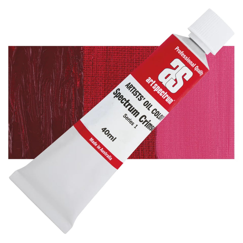 Art Spectrum Artists Oil Colour - Spectrum Crimson