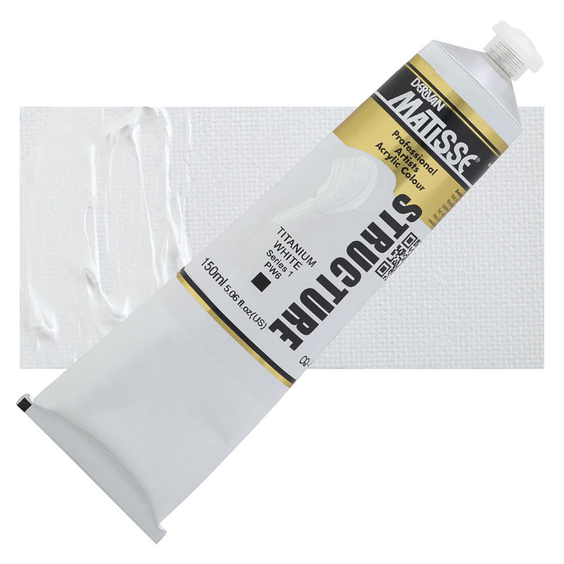 Matisse Structure Titanium White Acrylic Paint
