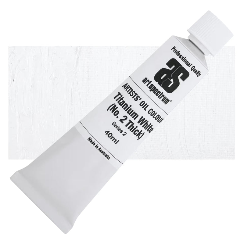 Art Spectrum Artists Oil Colour - Titanium White No 2
