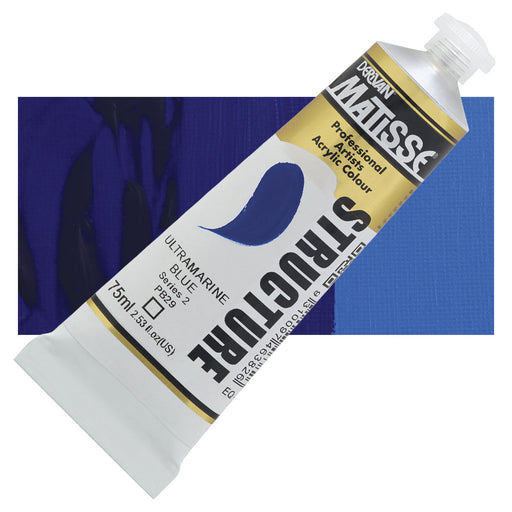 Matisse Structure Ultramarine Blue Acrylic Paint