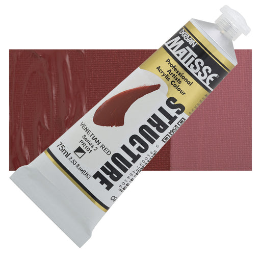 Matisse Structure Venetian Red Acrylic Paint