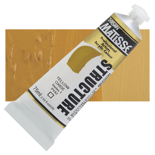 Matisse Structure Yellow Oxide Acrylic Paint
