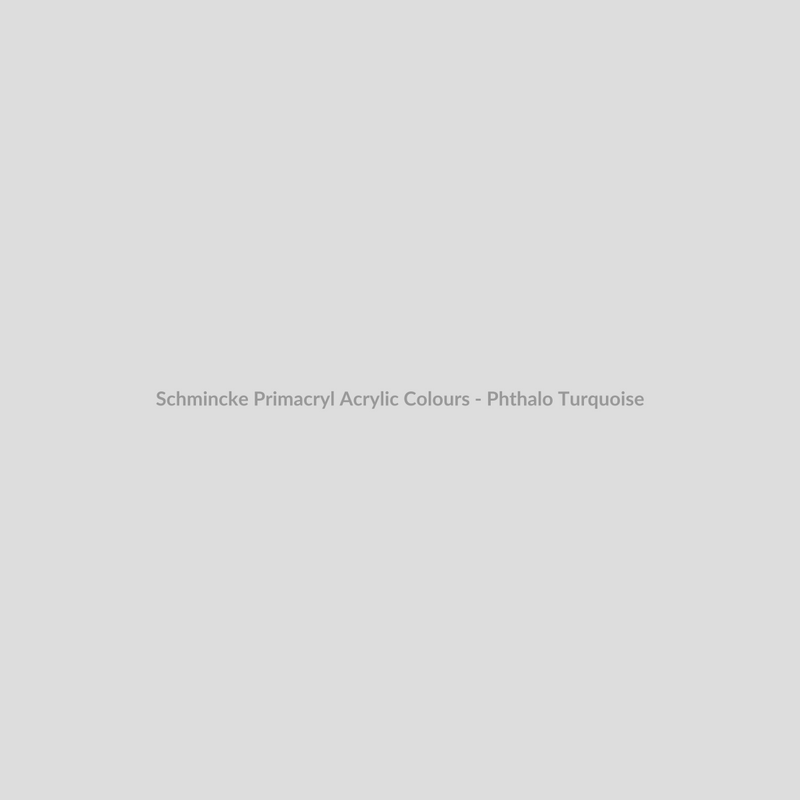 Schmincke Primacryl Acrylic Colours - Phthalo Turquoise