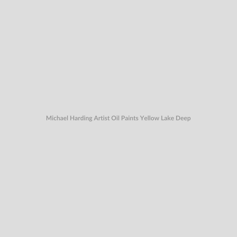 Michael Harding Artist Oil Paints Yellow Lake Deep