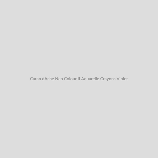 Caran d'Ache Neo Colour II Aquarelle Crayons Violet