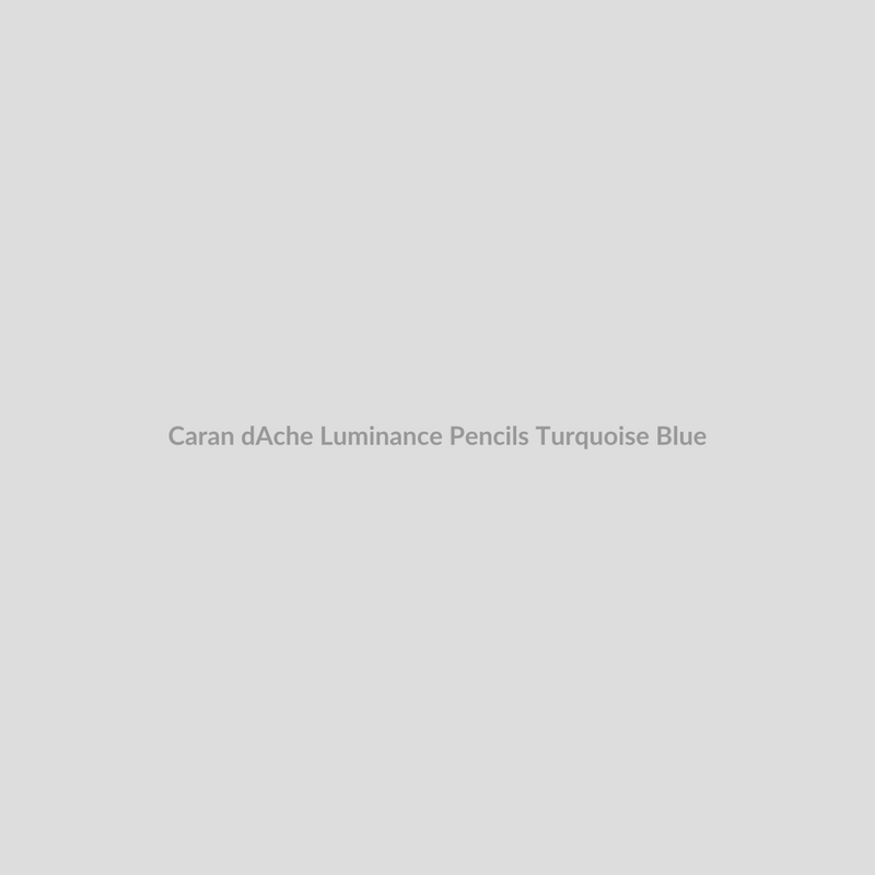 Caran d'Ache Luminance Pencils Turquoise Blue