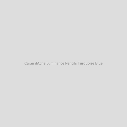 Caran d'Ache Luminance Pencils Turquoise Blue