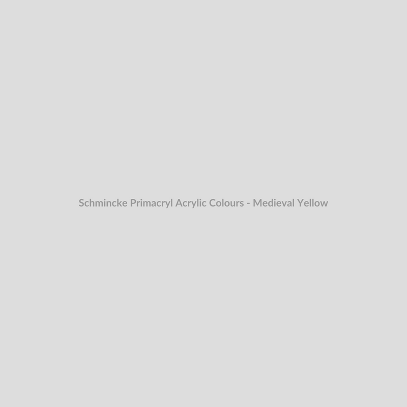 Schmincke Primacryl Acrylic Colours - Medieval Yellow