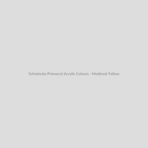 Schmincke Primacryl Acrylic Colours - Medieval Yellow