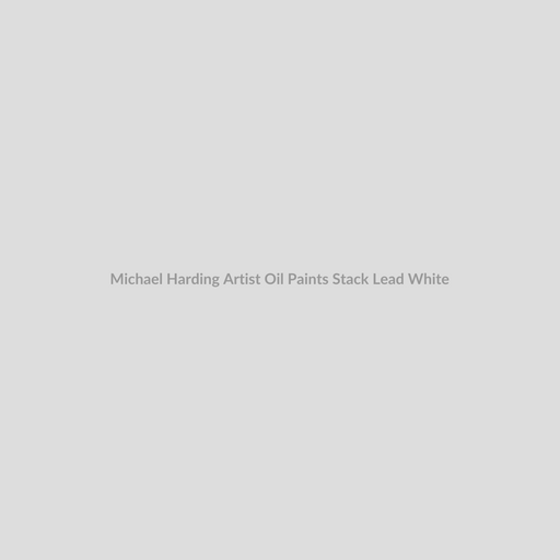 Michael Harding Artist Oil Paints Stack Lead White