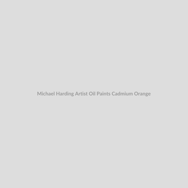 Michael Harding Artist Oil Paints Cadmium Orange