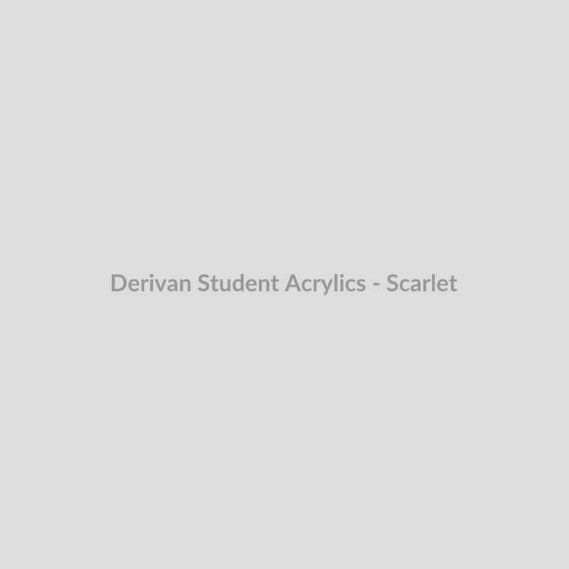 Derivan Student Acrylics Scarlet