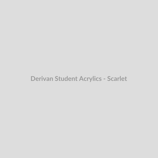 Derivan Student Acrylics Scarlet