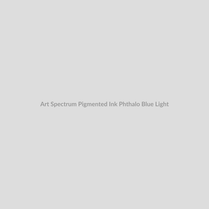 Art Spectrum Pigmented Ink Phthalo Blue Light