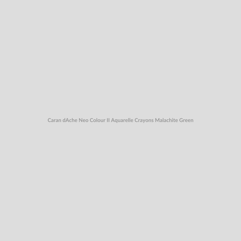 Caran d'Ache Neo Colour II Aquarelle Crayons Malachite Green