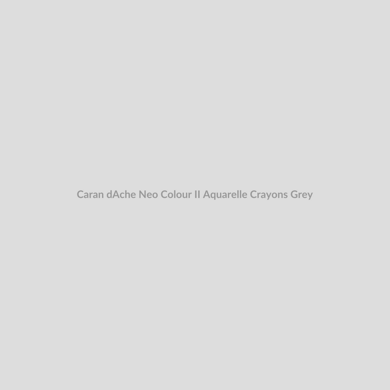 Caran d'Ache Neo Colour II Aquarelle Crayons Grey