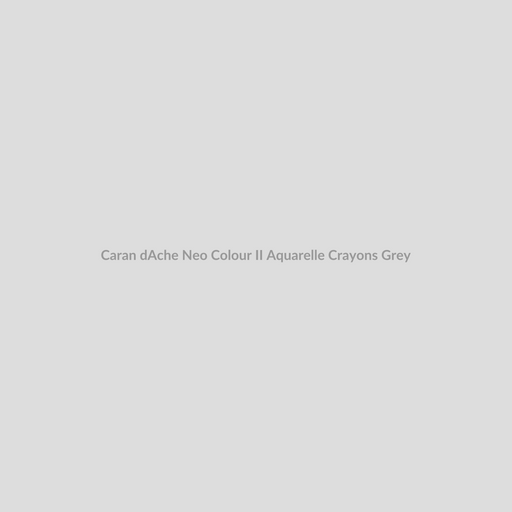 Caran d'Ache Neo Colour II Aquarelle Crayons Grey
