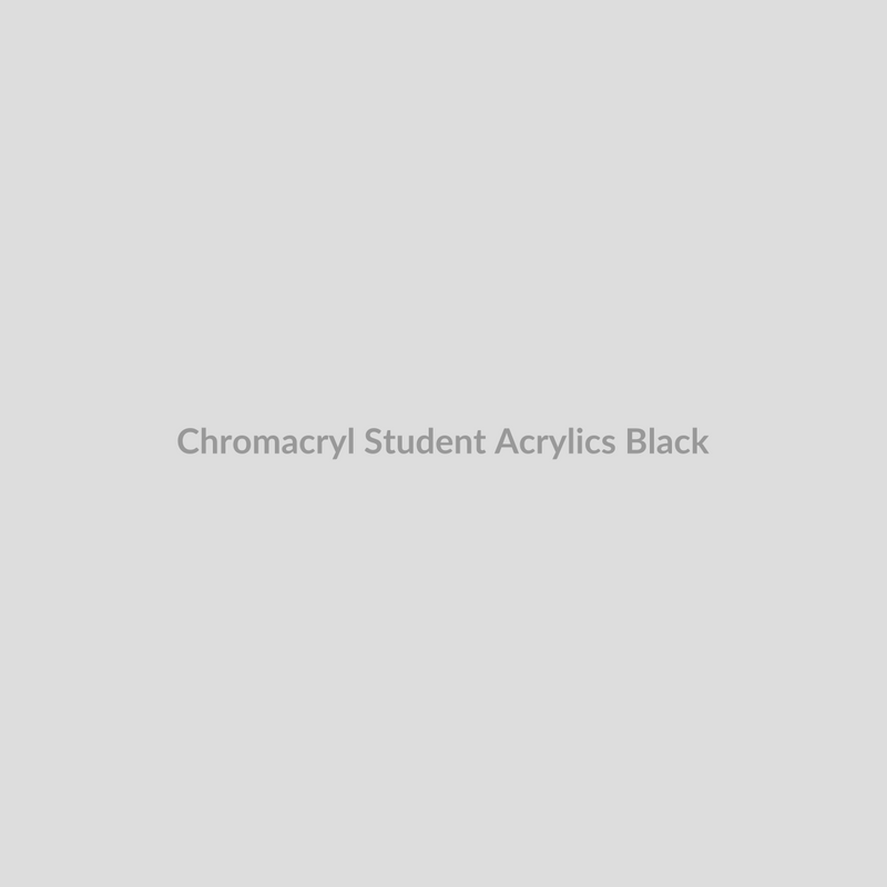 Chromacryl Student Acrylics Black