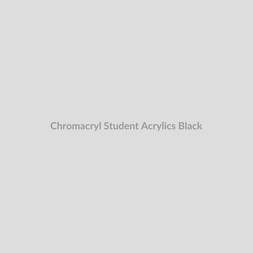Chromacryl Student Acrylics Black