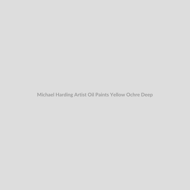 Michael Harding Artist Oil Paints Yellow Ochre Deep