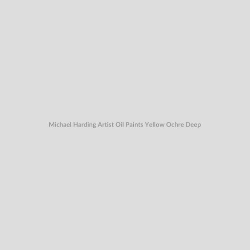 Michael Harding Artist Oil Paints Yellow Ochre Deep