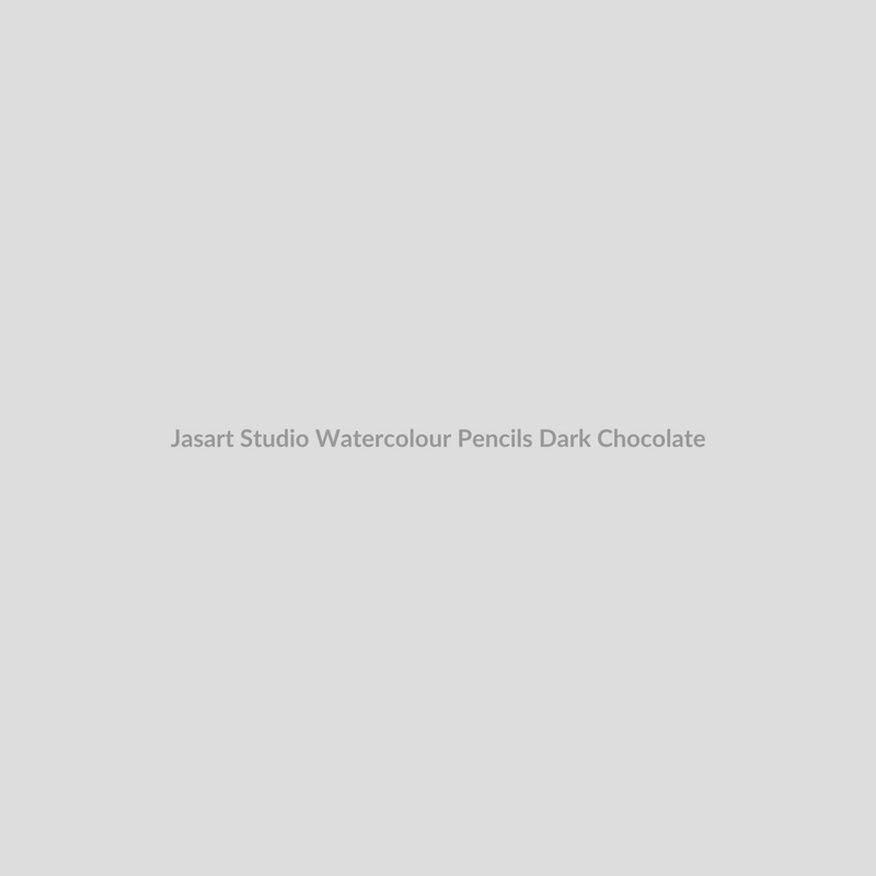 Jasart Studio Watercolour Pencils Dark Chocolate