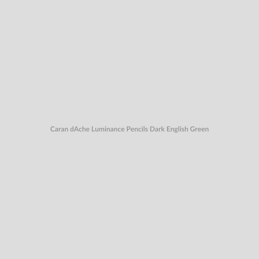 Caran d'Ache Luminance Pencils Dark English Green