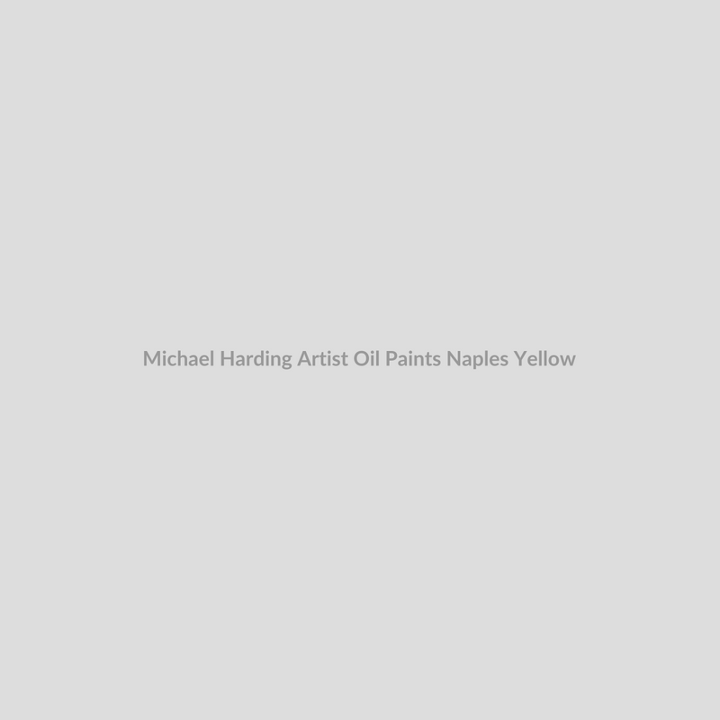 Michael Harding Artist Oil Paints Naples Yellow
