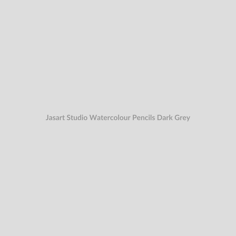 Jasart Studio Watercolour Pencils Dark Grey