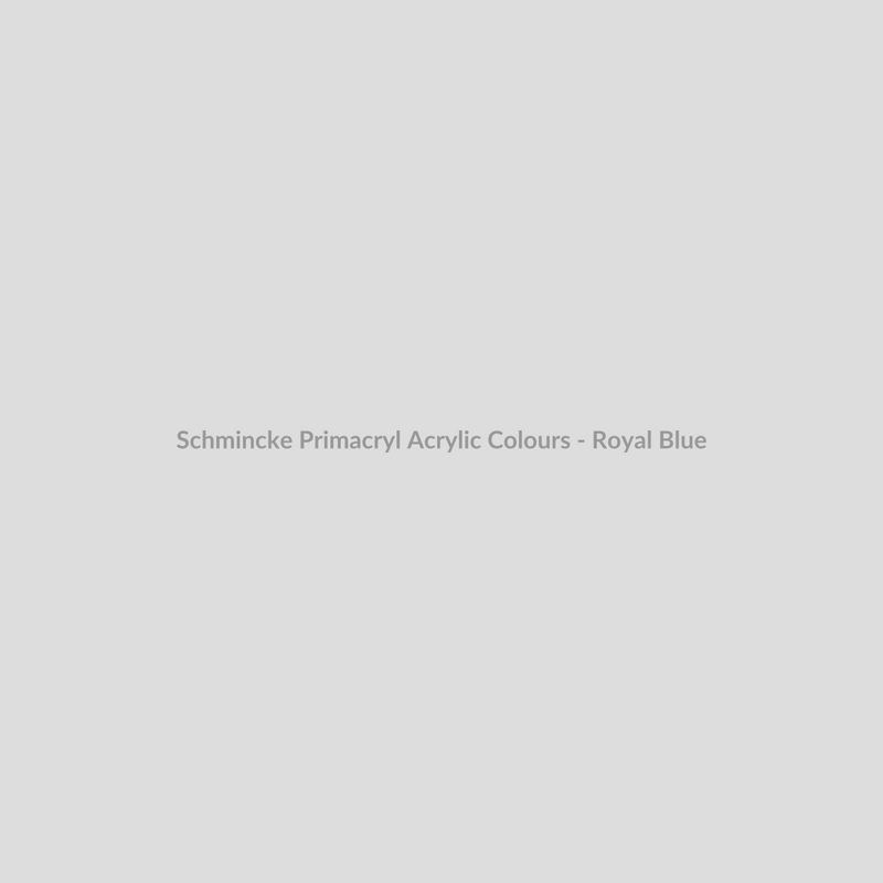 Schmincke Primacryl Acrylic Colours - Royal Blue