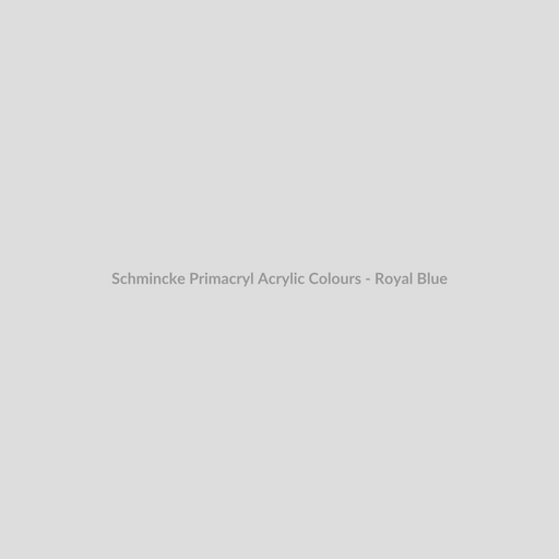 Schmincke Primacryl Acrylic Colours - Royal Blue
