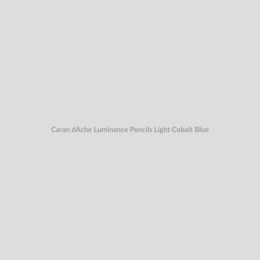 Caran d'Ache Luminance Pencils Light Cobalt Blue