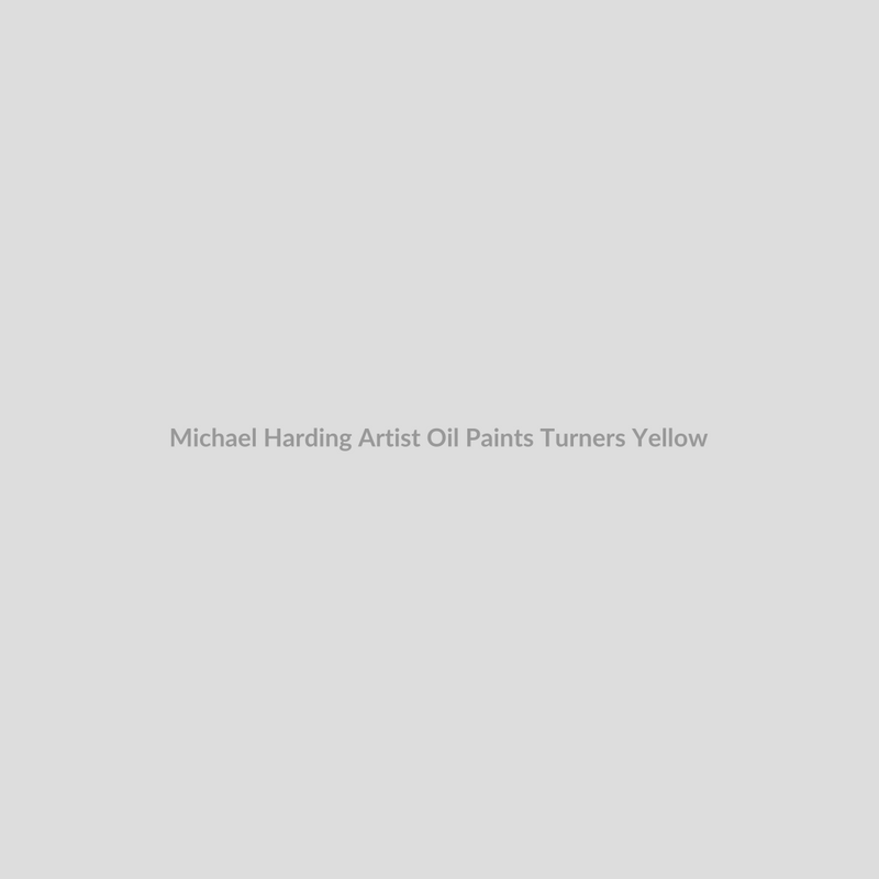 Michael Harding Artist Oil Paints Turners Yellow