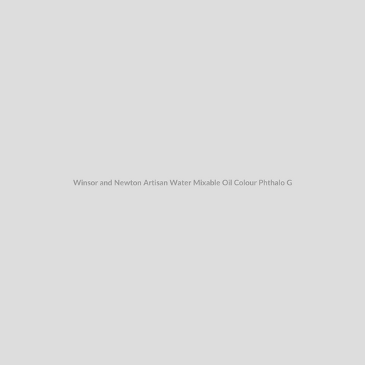 Winsor and Newton Artisan Water Mixable Oil Colour Phthalo Green (Blue Shade)