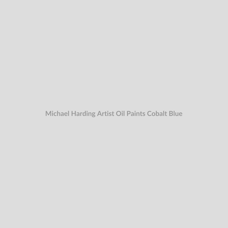 Michael Harding Artist Oil Paints Cobalt Blue