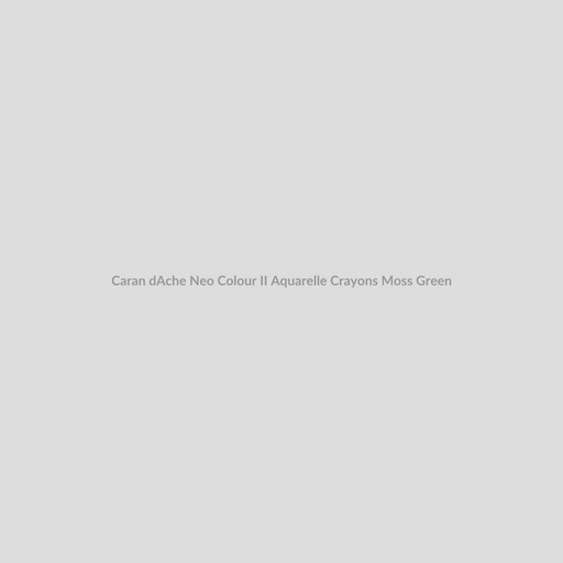 Caran d'Ache Neo Colour II Aquarelle Crayons Moss Green