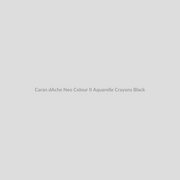 Caran d'Ache Neo Colour II Aquarelle Crayons Black