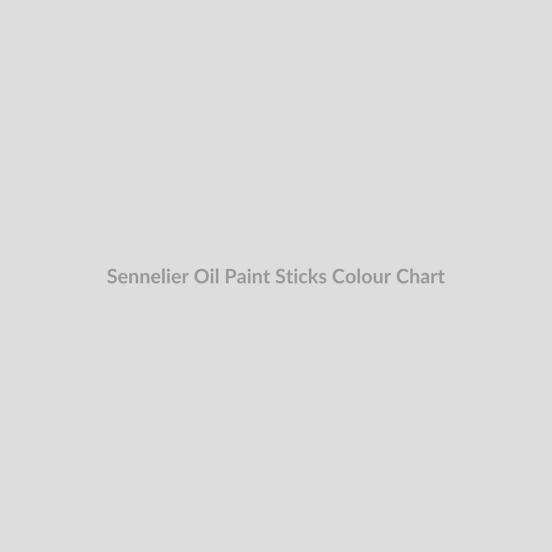 Sennelier Oil Paint Sticks Colour Chart