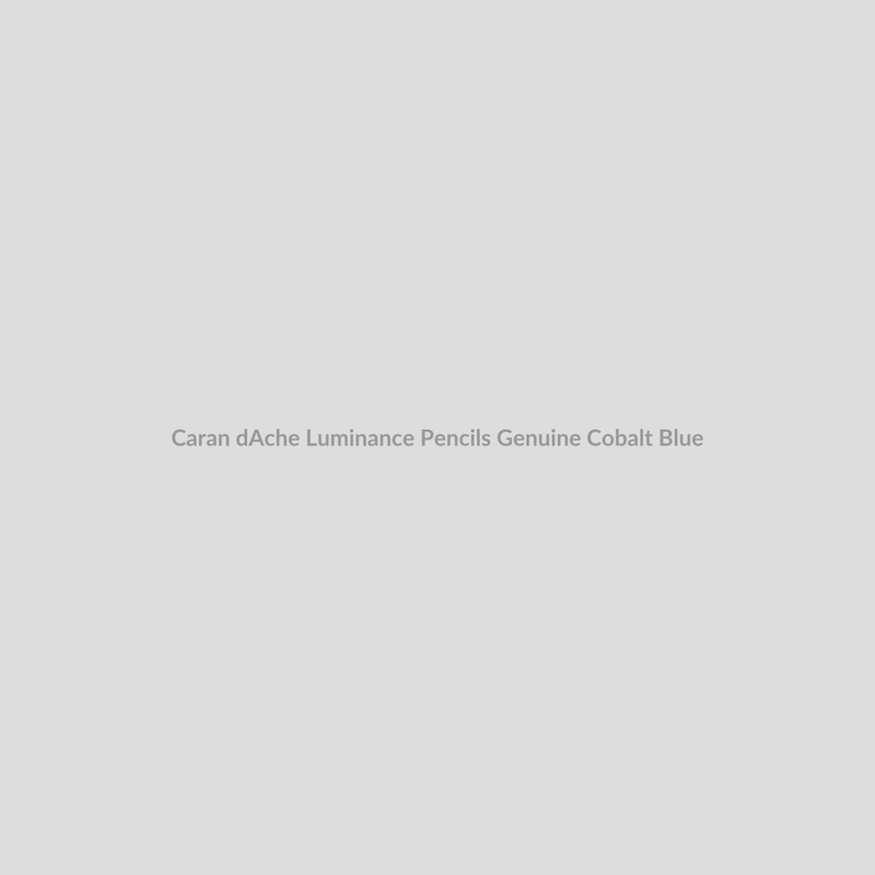 Caran d'Ache Luminance Pencils Genuine Cobalt Blue