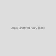 Aqua Linoprint Ivory Black