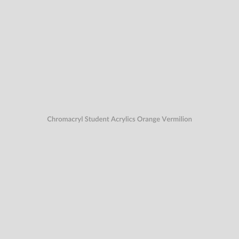 Chromacryl Student Acrylics Orange Vermilion