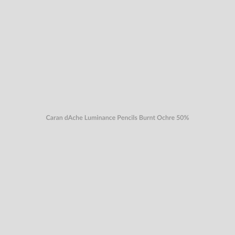 Caran d'Ache Luminance Pencils Burnt Ochre 50%