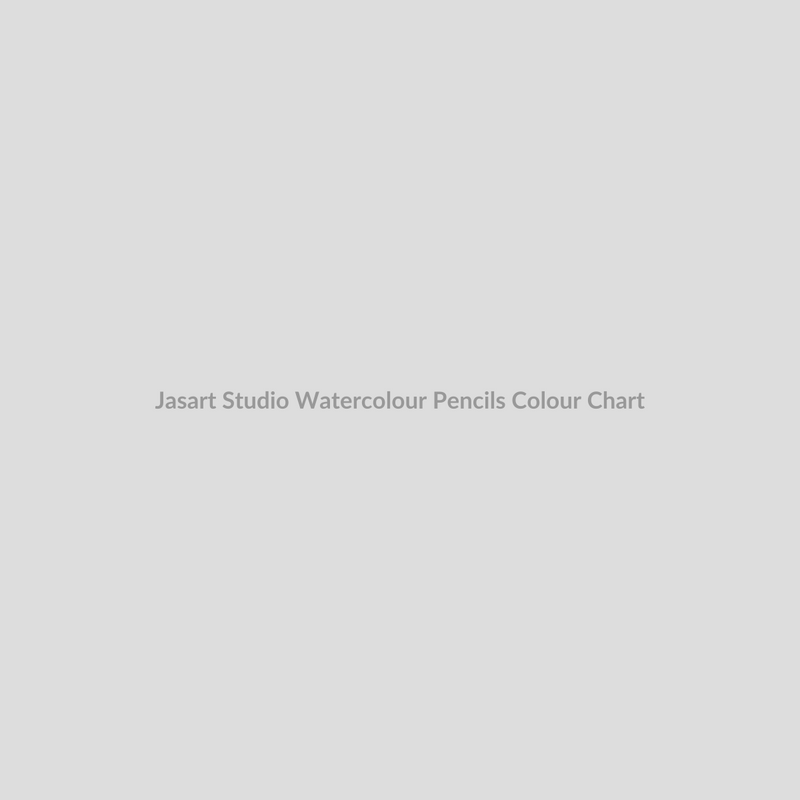 Jasart Studio Watercolour Pencils Colour Chart