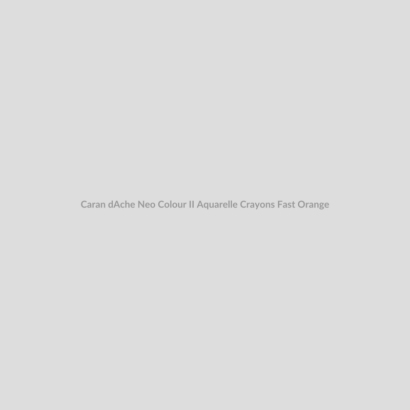 Caran d'Ache Neo Colour II Aquarelle Crayons Fast Orange