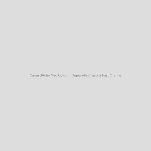 Caran d'Ache Neo Colour II Aquarelle Crayons Fast Orange