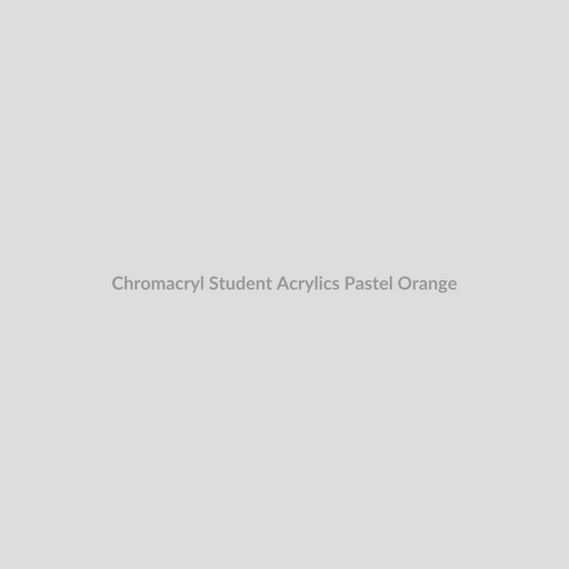 Chromacryl Student Acrylics Pastel Orange