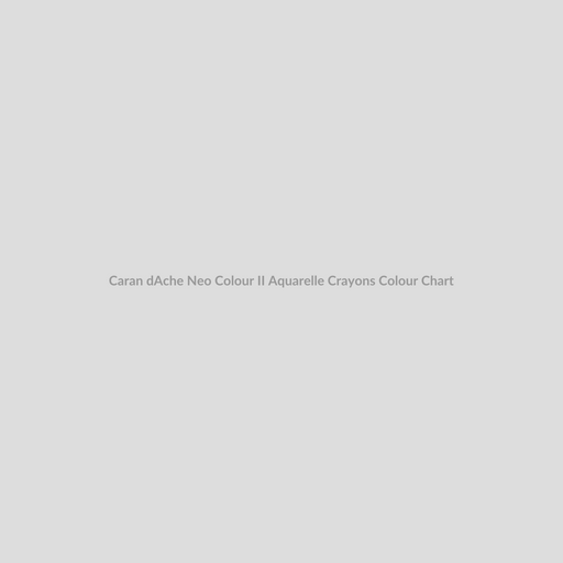 Caran d'Ache Neo Colour II Aquarelle Crayons Colour Chart