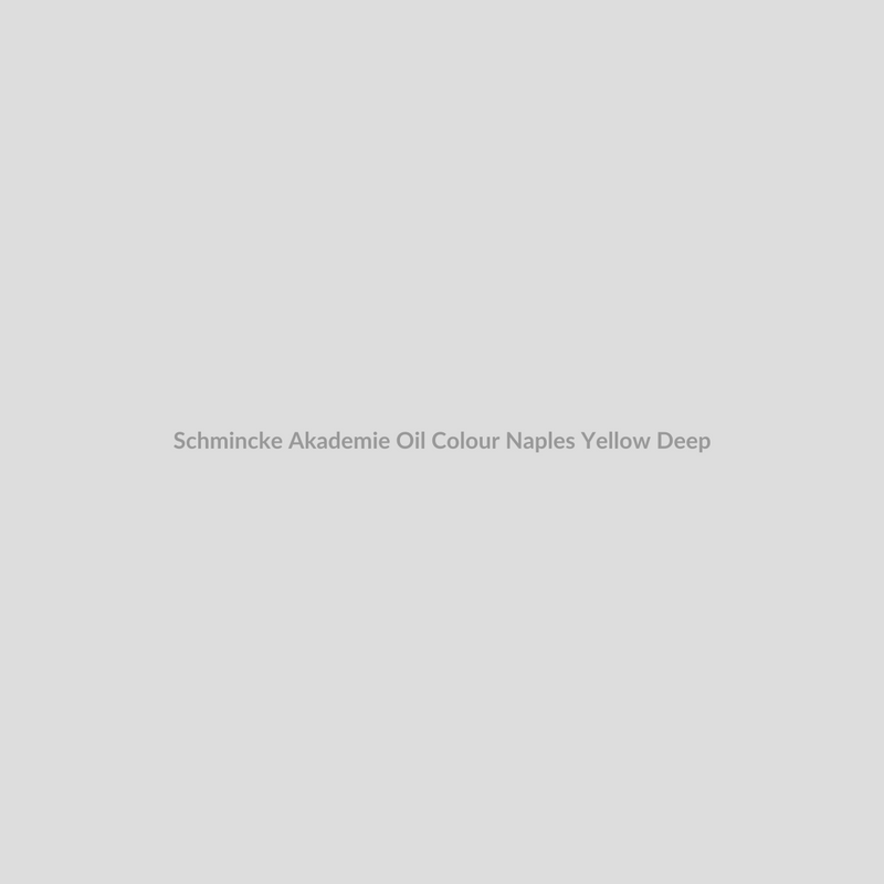 Schmincke Akademie Oil Colour Naples Yellow Deep