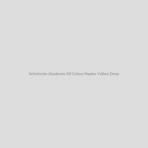 Schmincke Akademie Oil Colour Naples Yellow Deep