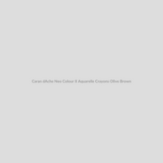 Caran d'Ache Neo Colour II Aquarelle Crayons Olive Brown